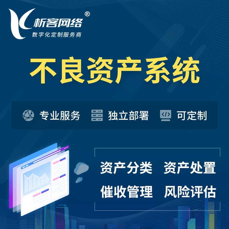 贵港不良资产管理系统